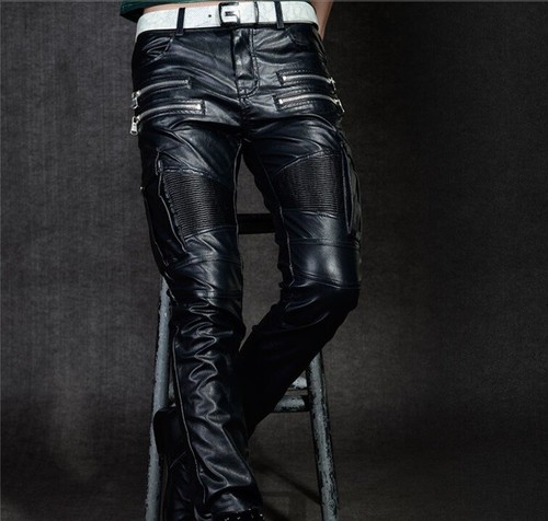 rock leather pants
